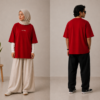 1 Red Flag Oversized T-shirt